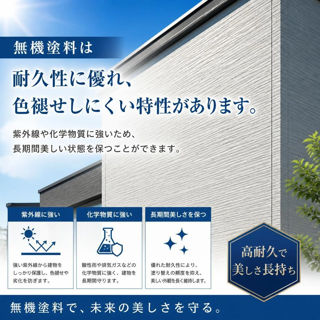 無機塗料の特徴とは？